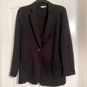 Max Studio soft black blazer